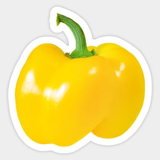 Fresh yellow pepper Sticker